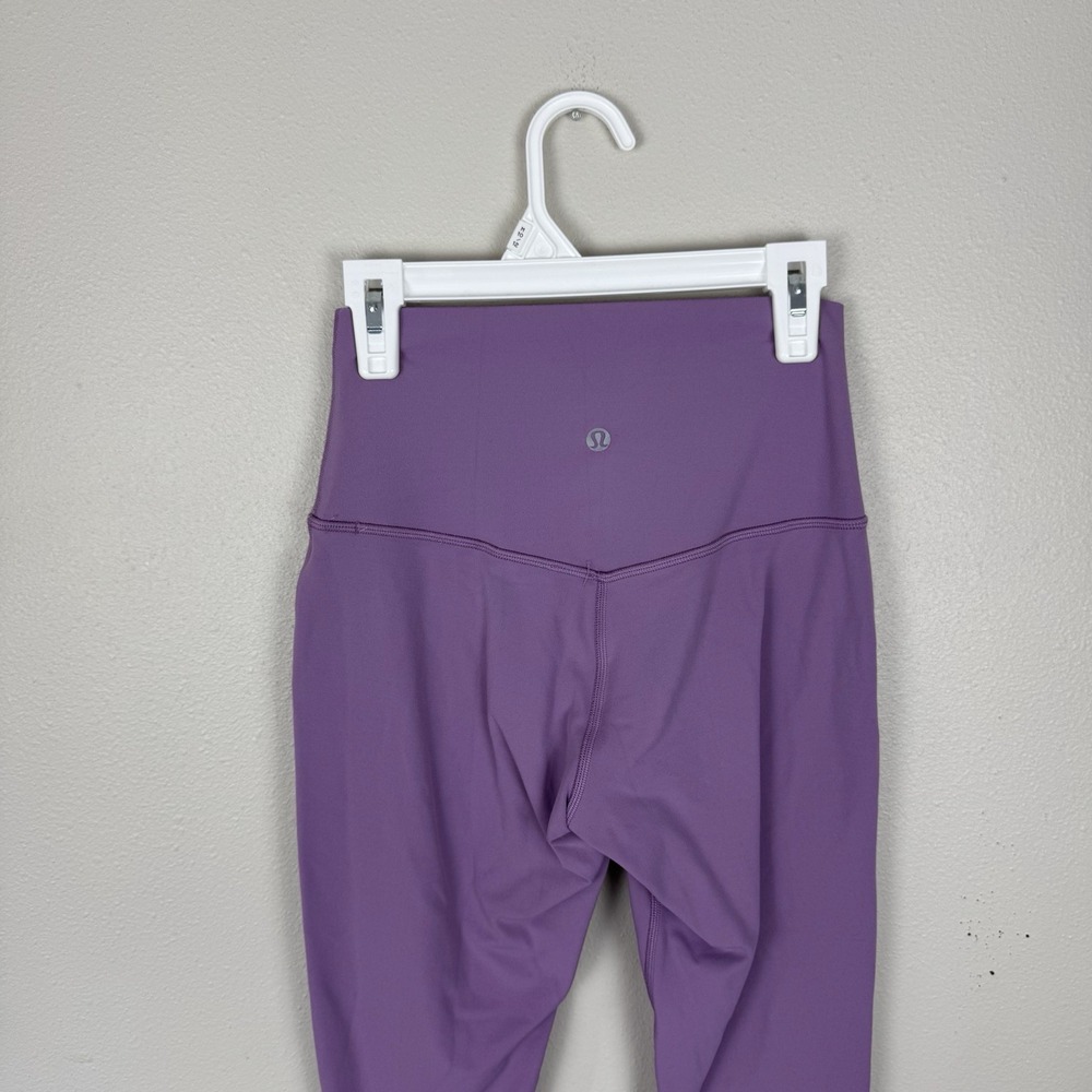 Lululemon Align High Rise Pant 25" In Wisteria Purple Size 4 Nulu - Picture 5 of 7